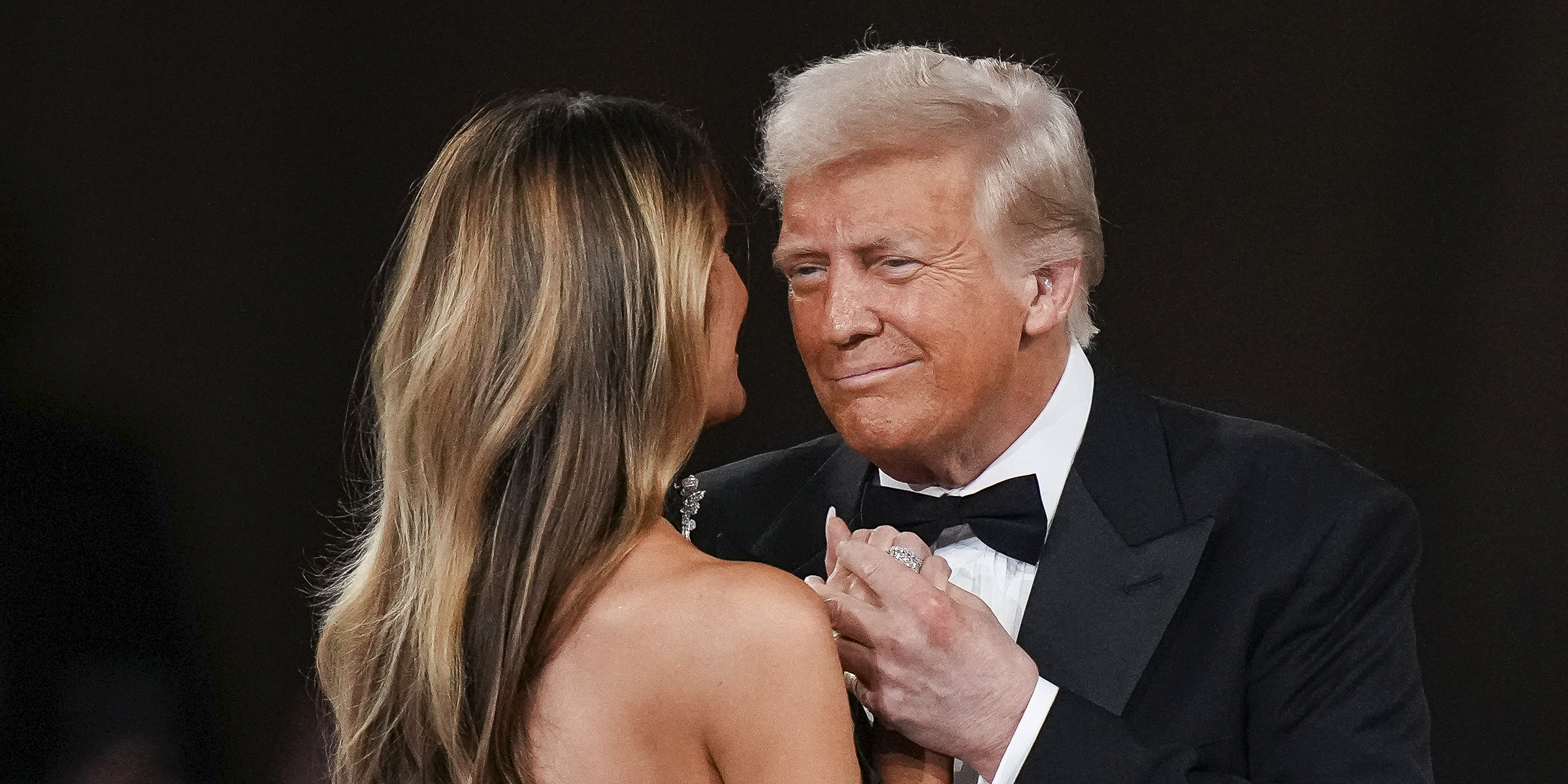 Melania and Donald Trump. | Source: Getty Images