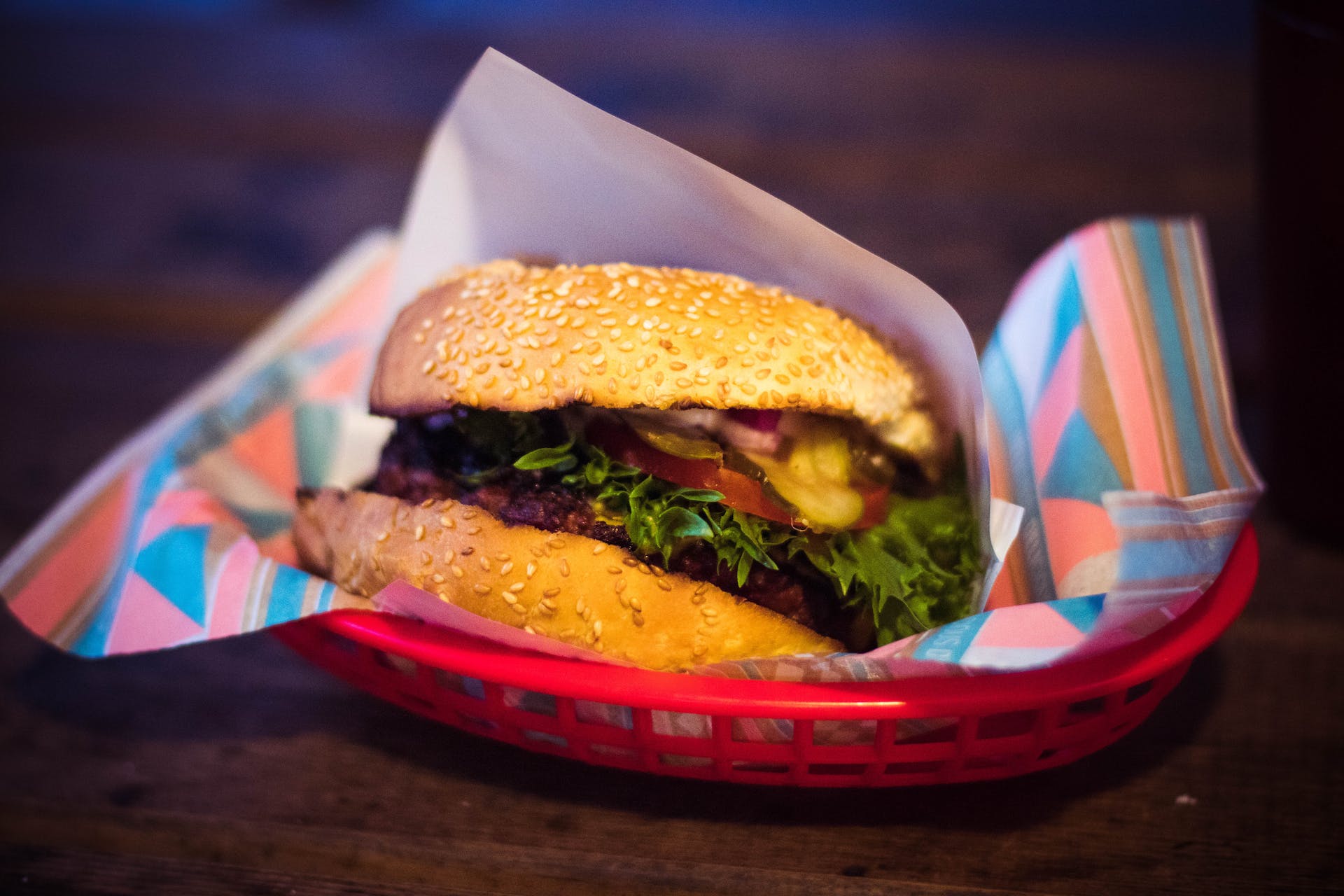 A burger | Source: Pexels