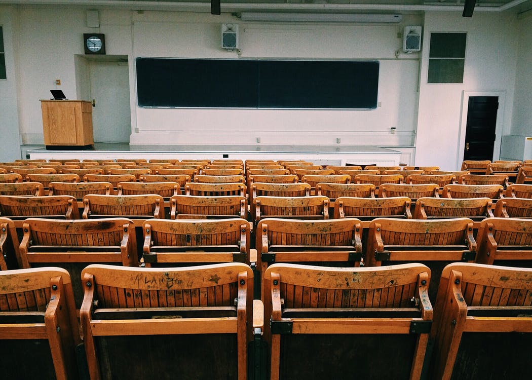 Dean Ulysses stepped into the classroom when all the students left. He needed to talk to Scott Carter. | Source: Pexels