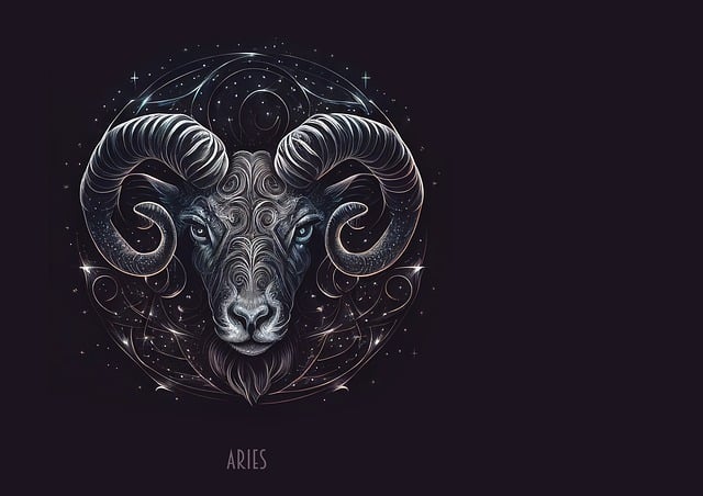 Illustration of the zodiac sign Aries | Source: Pixabay