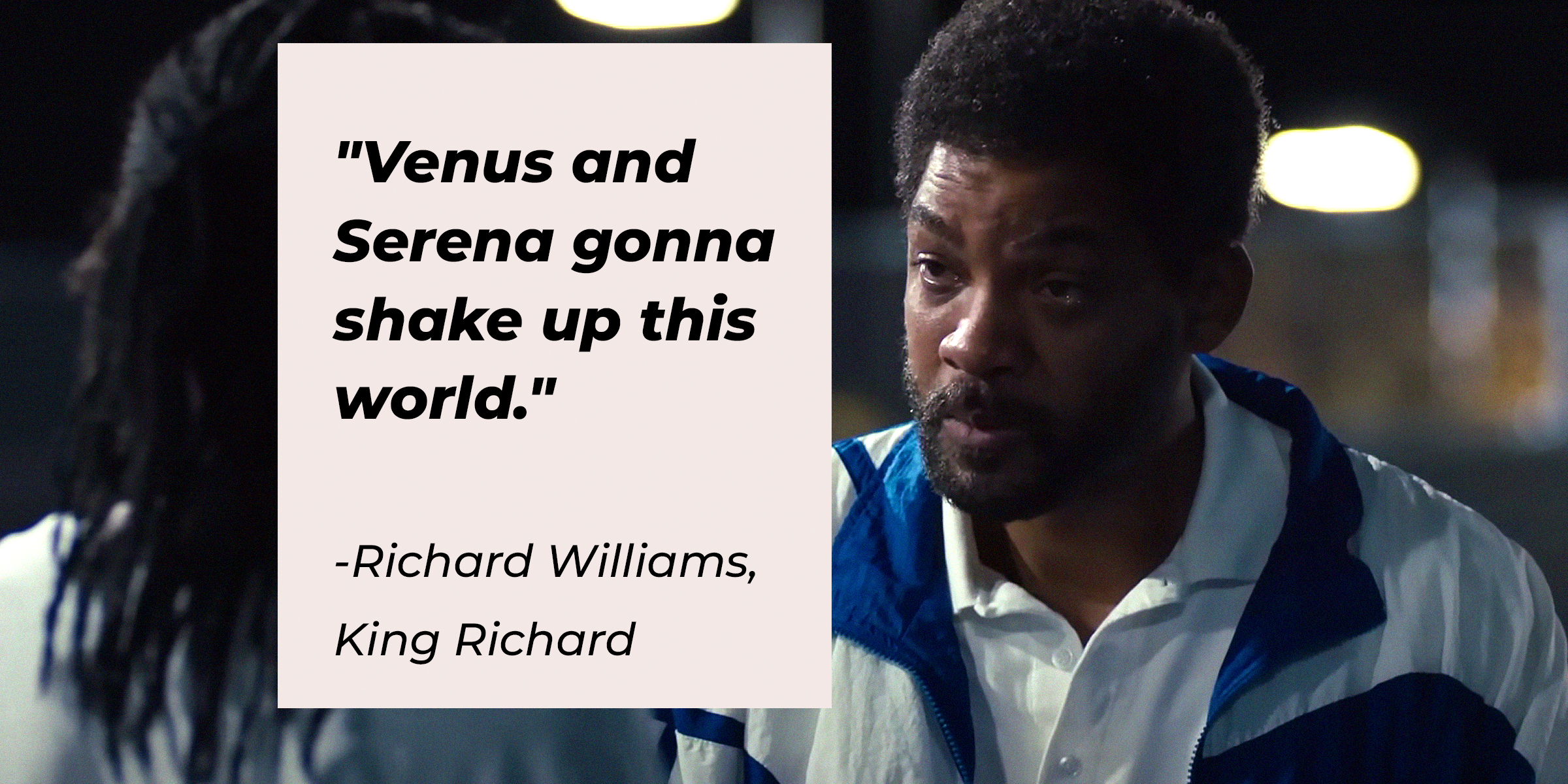 Will Smith as Richard Williams in "King Richard." | Source: youtube.com/WarnerBrosPictures