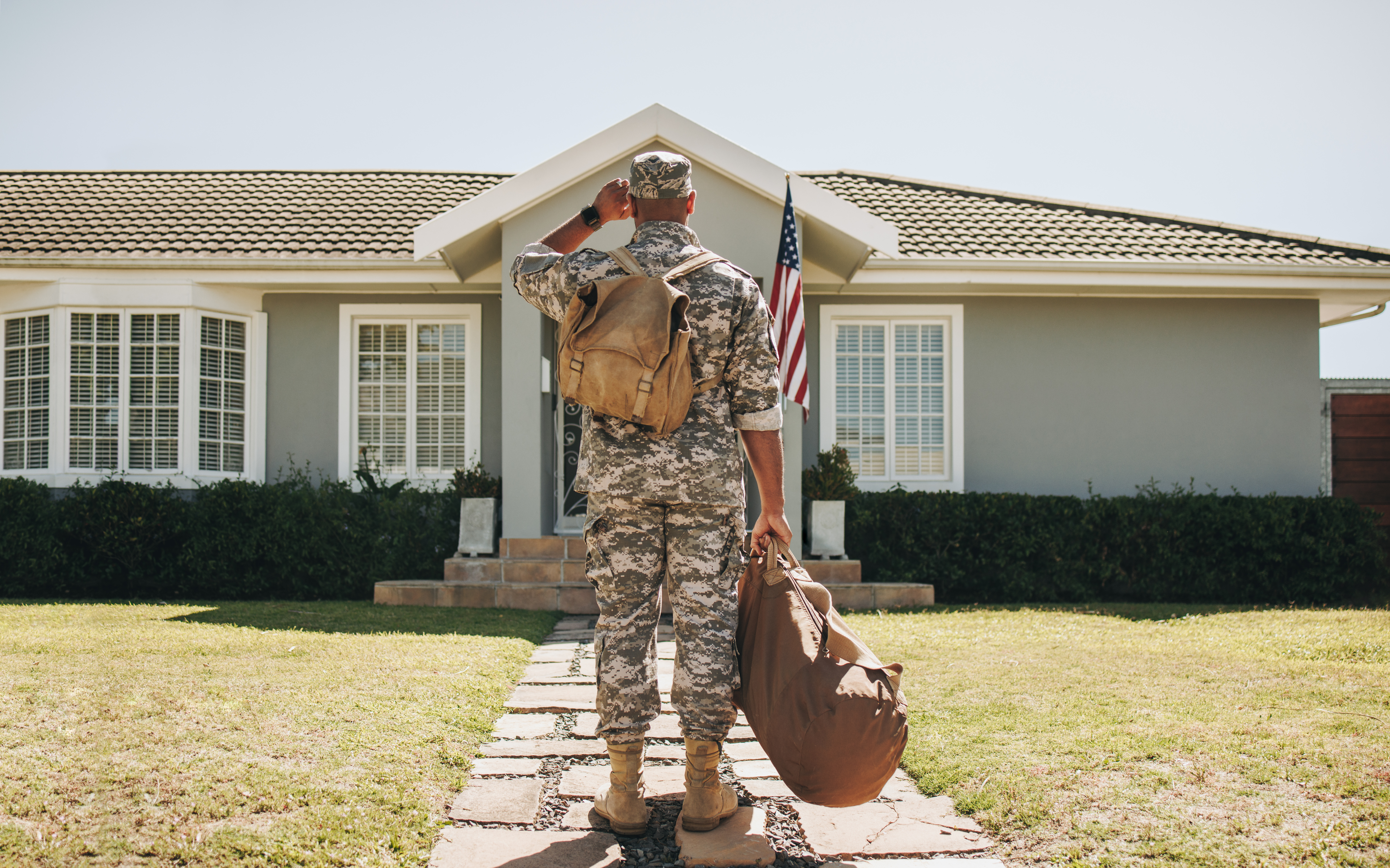 El soldado regresó a casa | Sourse: Getty Images