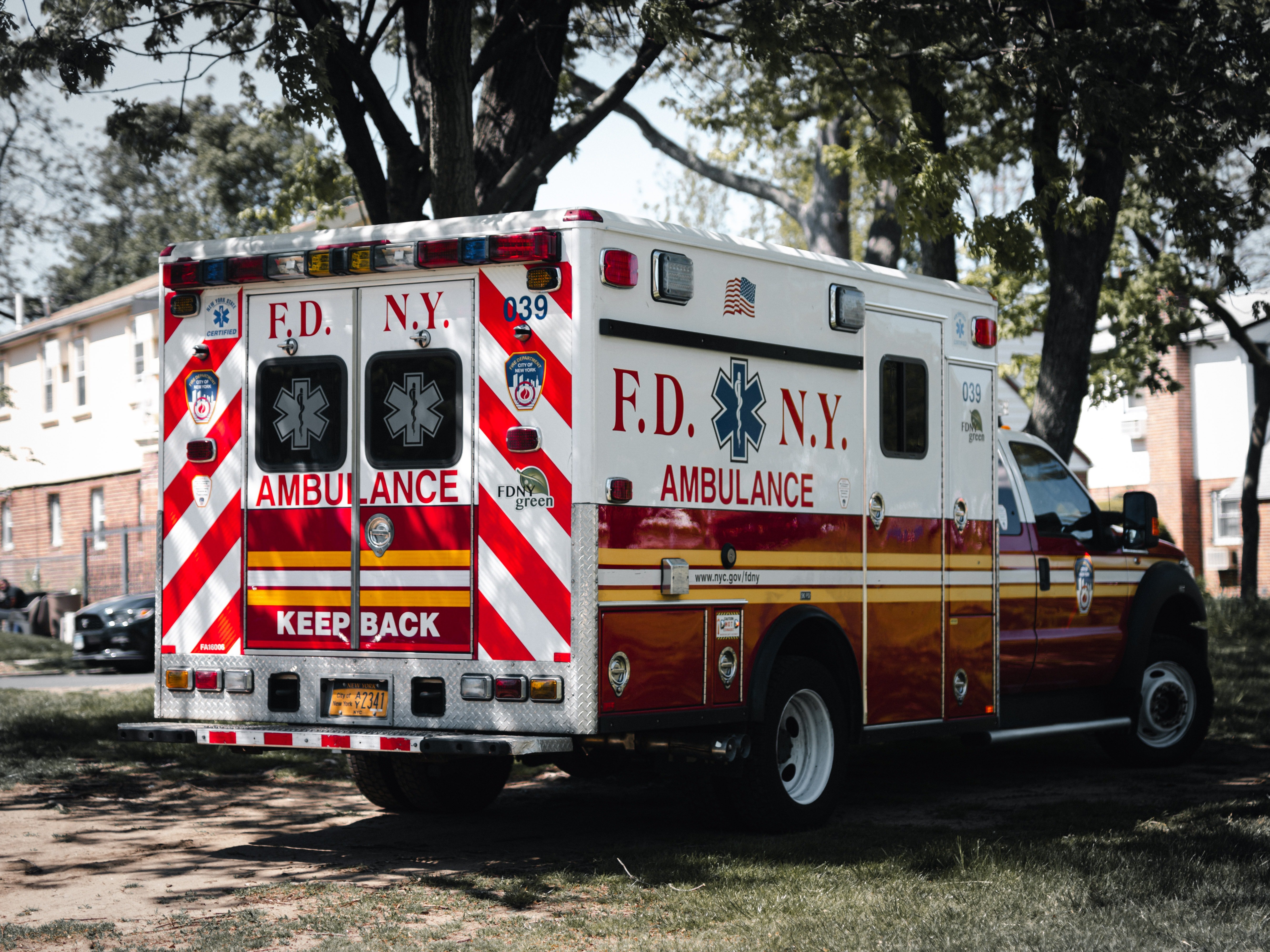 Stan was shocked when he saw an ambulance outside his house. | Source: Unsplash