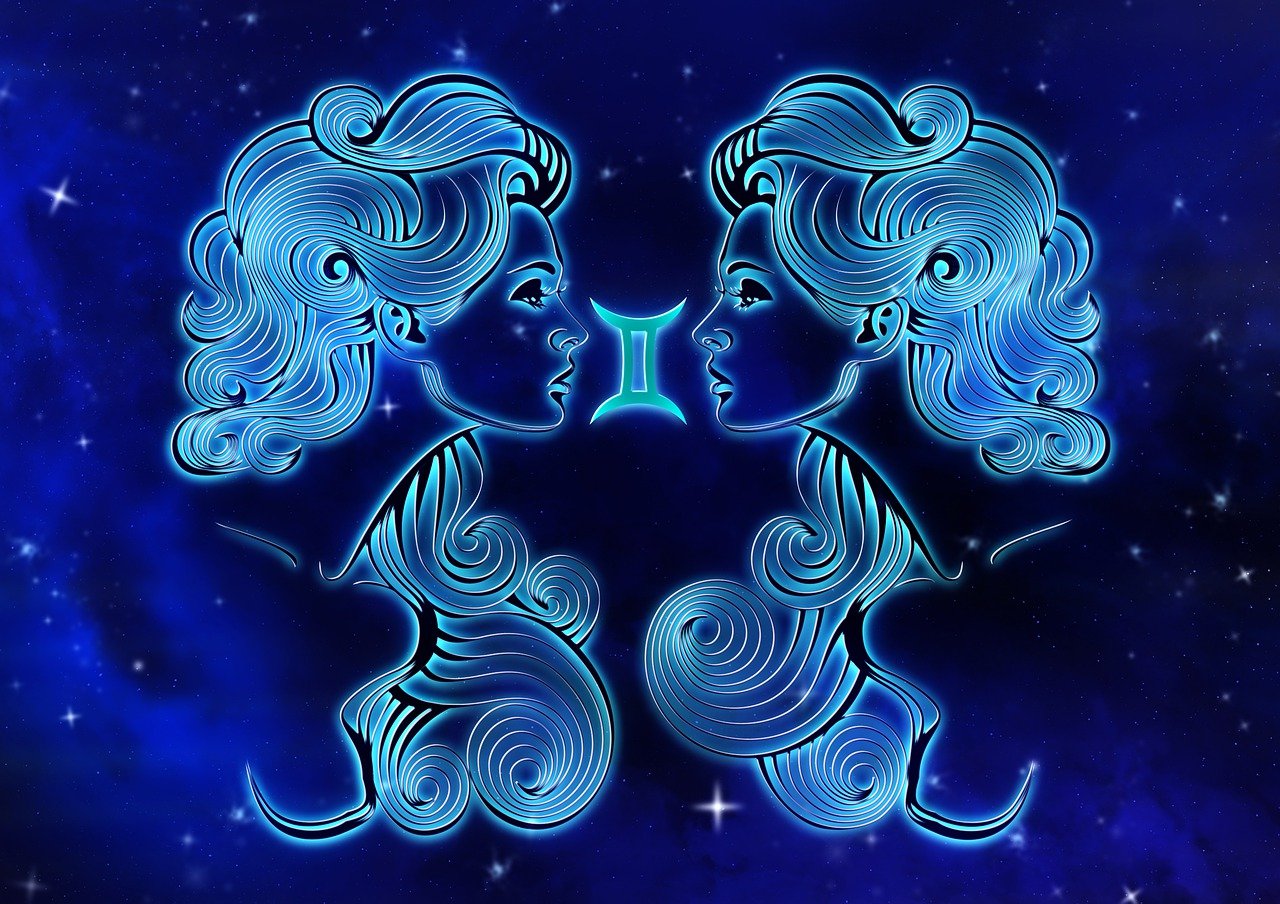 Illustration of the zodiac sign Gemini | Source: Pixabay