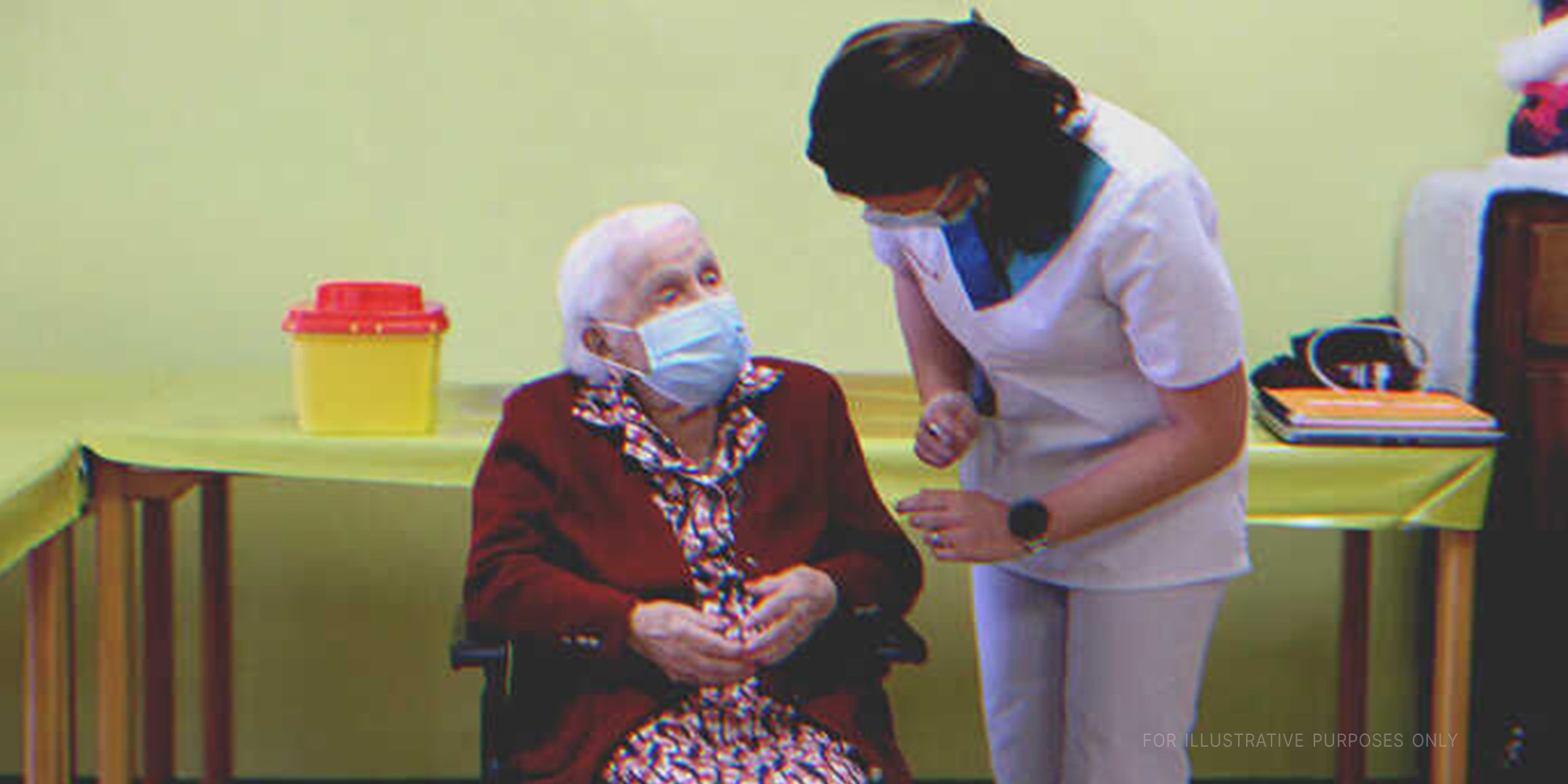 An elderly woman at a nursing home | Source: Shutterstock