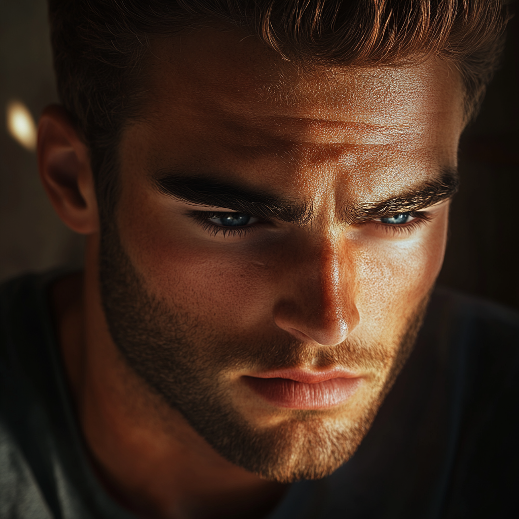 Zrozpaczony mężczyzna | Źródło: Midjourney