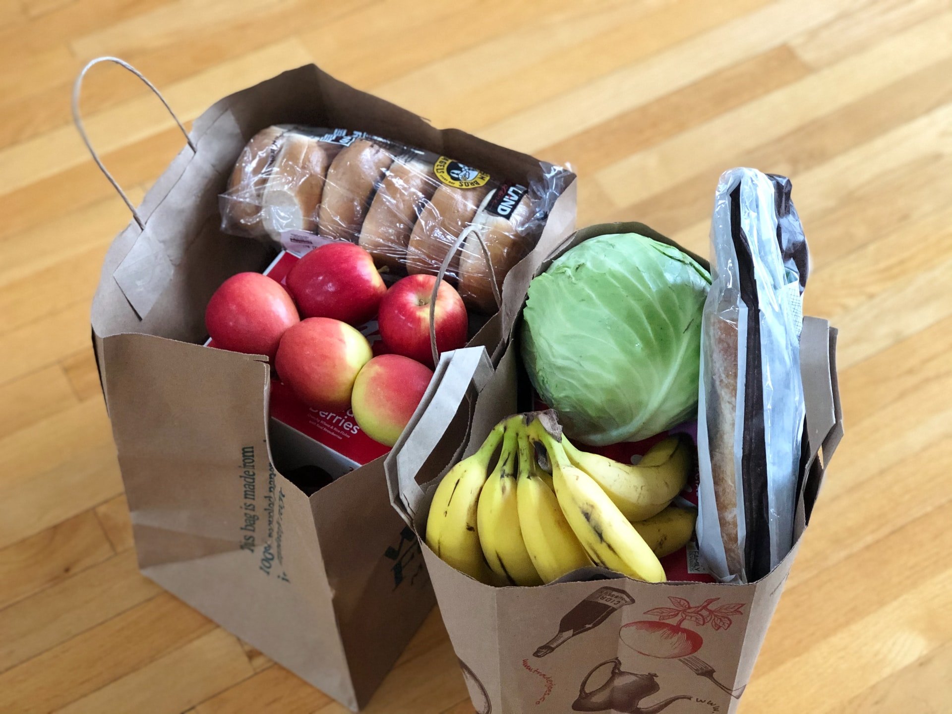 She took the food into her house, stored it, and placed the cart back outside. | Source: Unplash