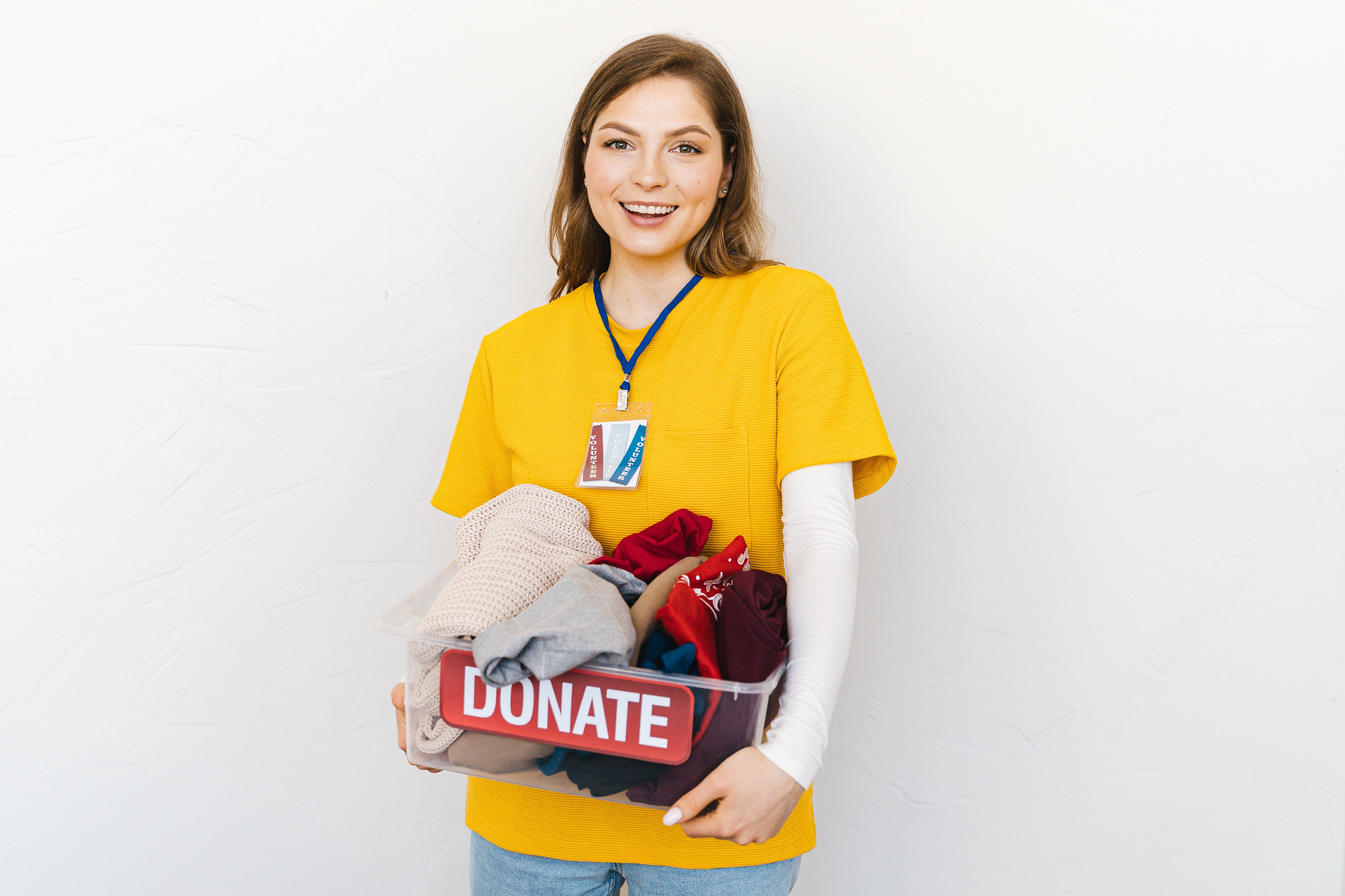 Kevin's teacher placed a donation box outside the classroom to collect clothes for him. | Source: Pexels