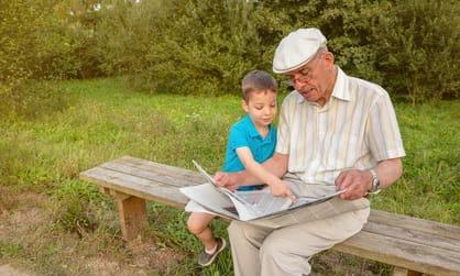 Carl spent a lot of time with the children in the village. | Source: Shutterstock 