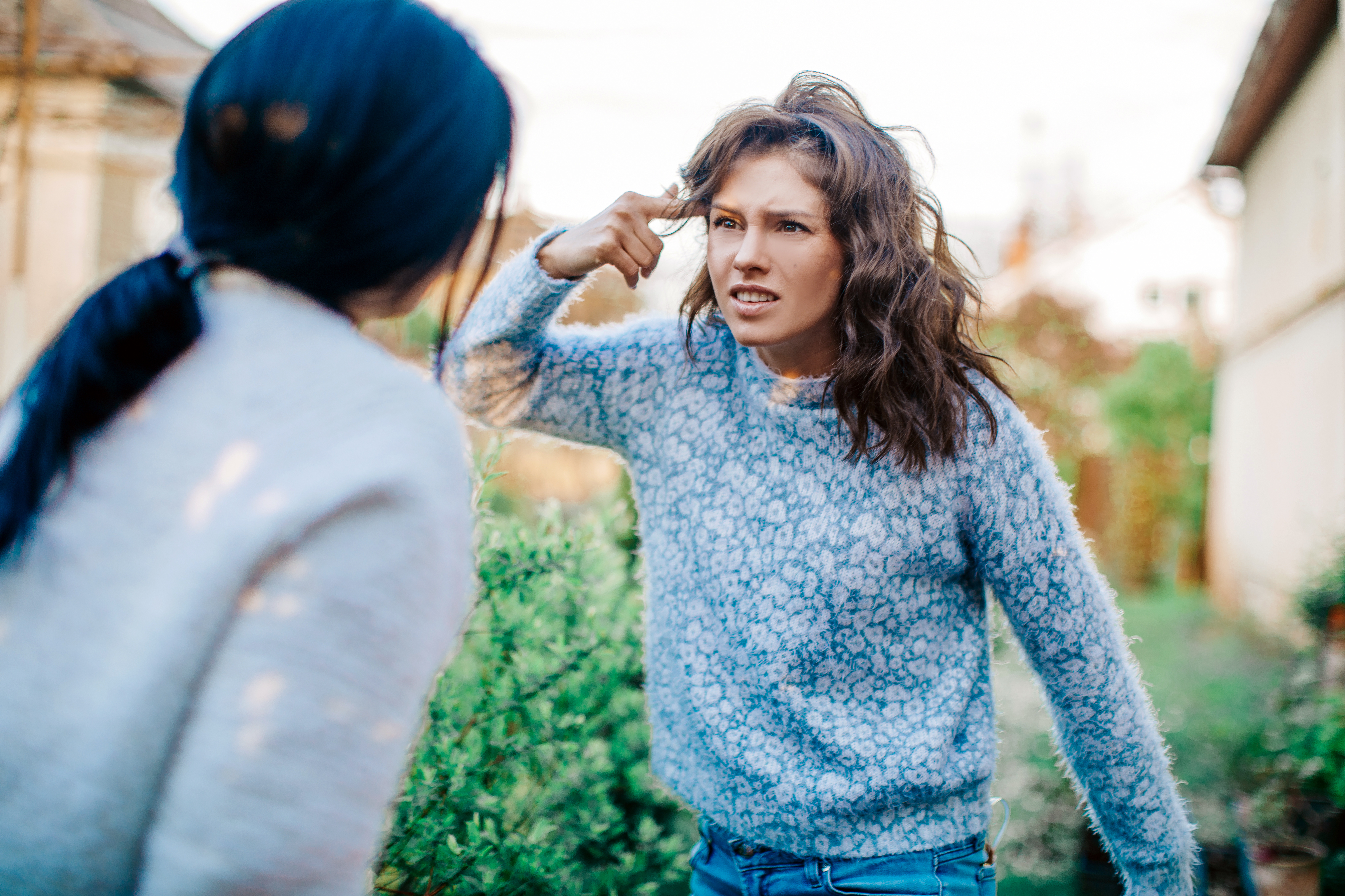 Pelea dos amigos | Fuente: Shutterstock