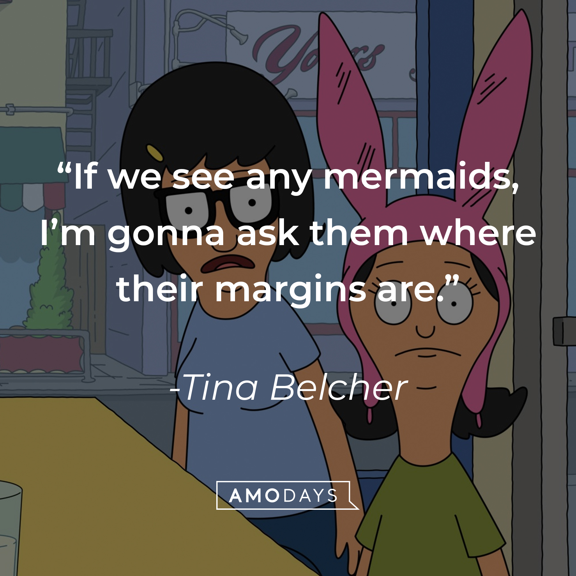 An Image of Tina Belcher and Louise from “Bob’s Burgers” with Belcher’s quote: “Dad, I need you to drop everything and shave my legs.” | Source: Facebook.com/BobsBurgers