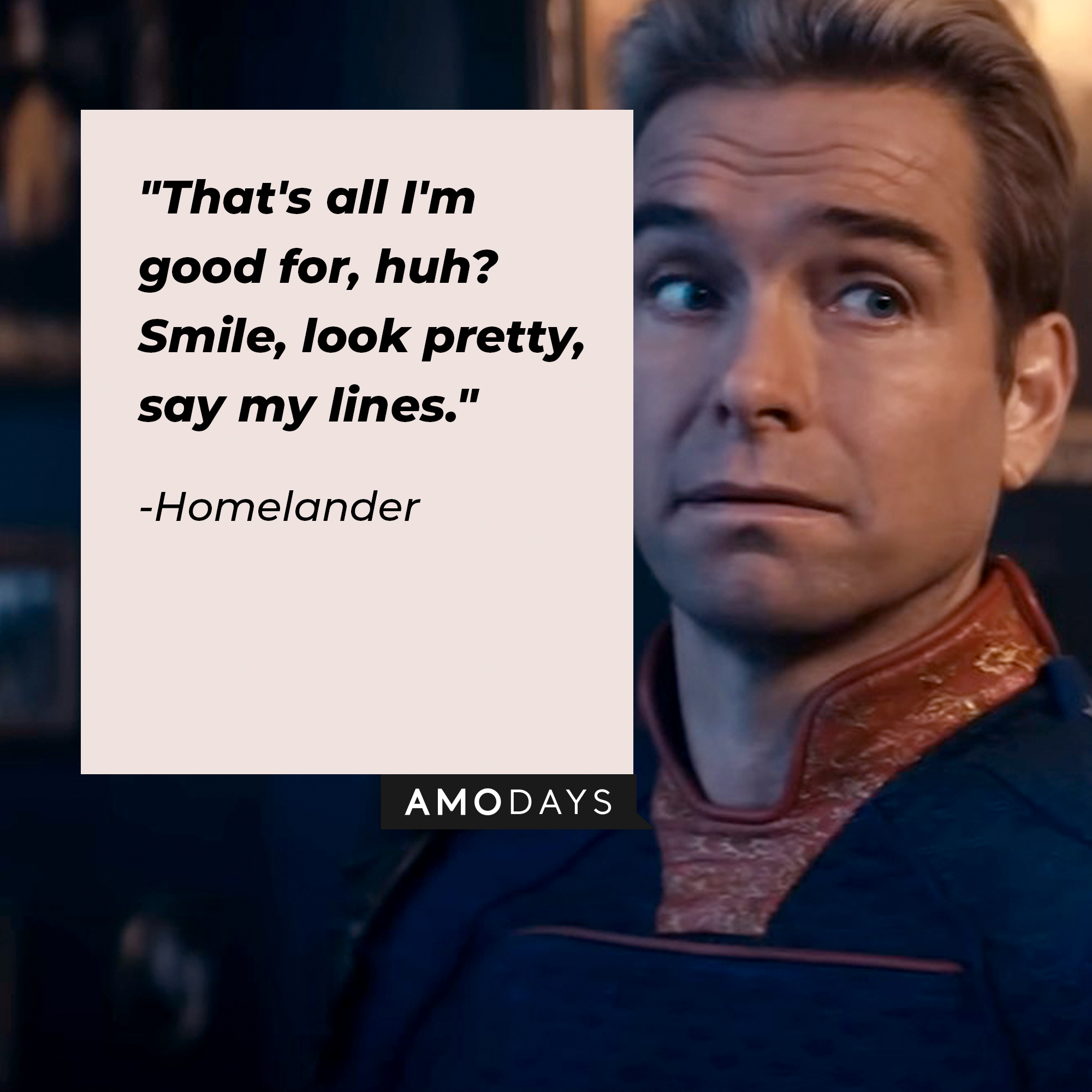 39 Homelander Quotes The Superiority Complex Of A Hero 39 Homelander Quotes The Superiority Complex Of A Hero