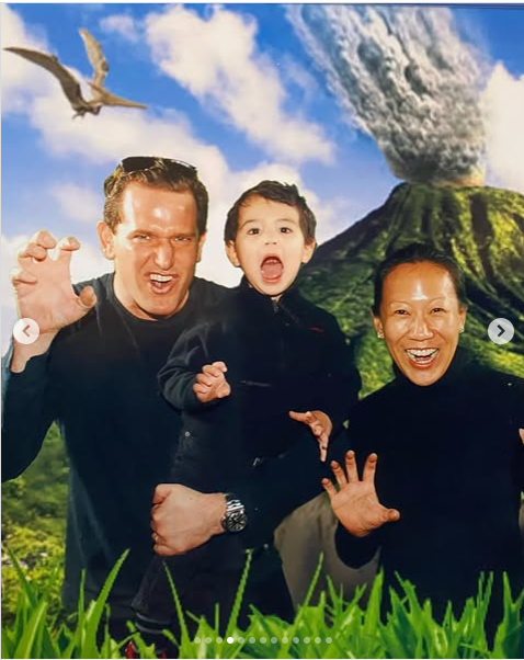 Jett, Sebastian, and Lynn Ban, from a post dated January 22, 2025 | Source: Instagram/lynn_ban