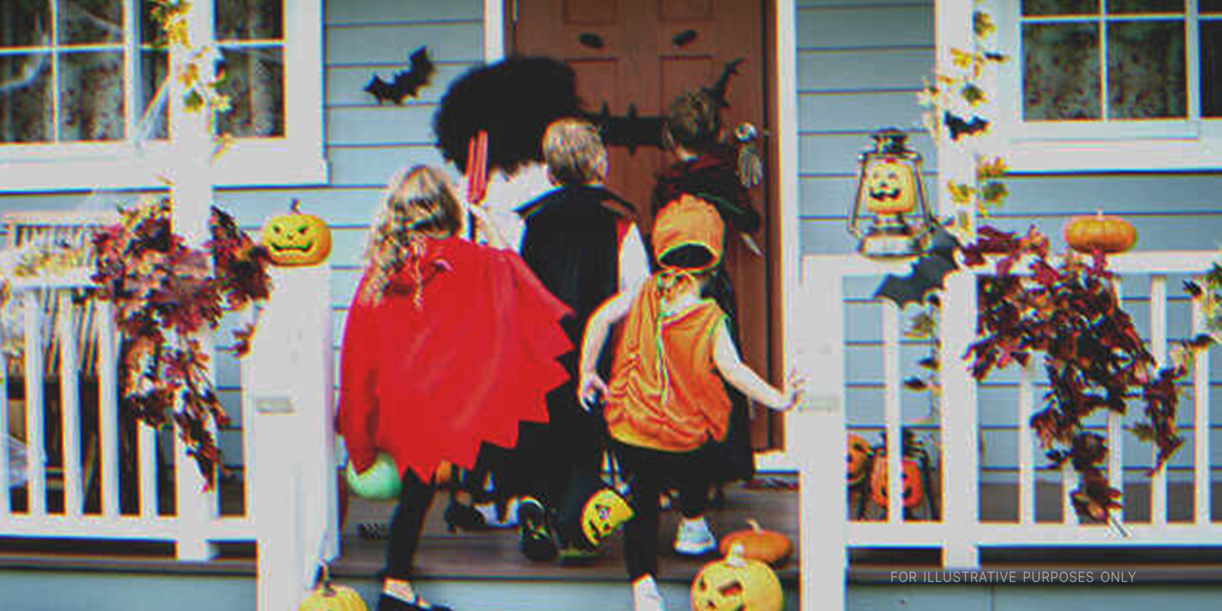 Kids trick-or-treating on Halloween | Source: Shutterstock