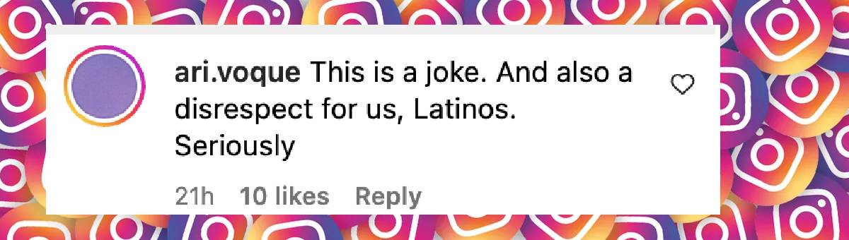 A user comment on "Emilia Perez," dated January 23, 2025 | Source: Instagram/popbase