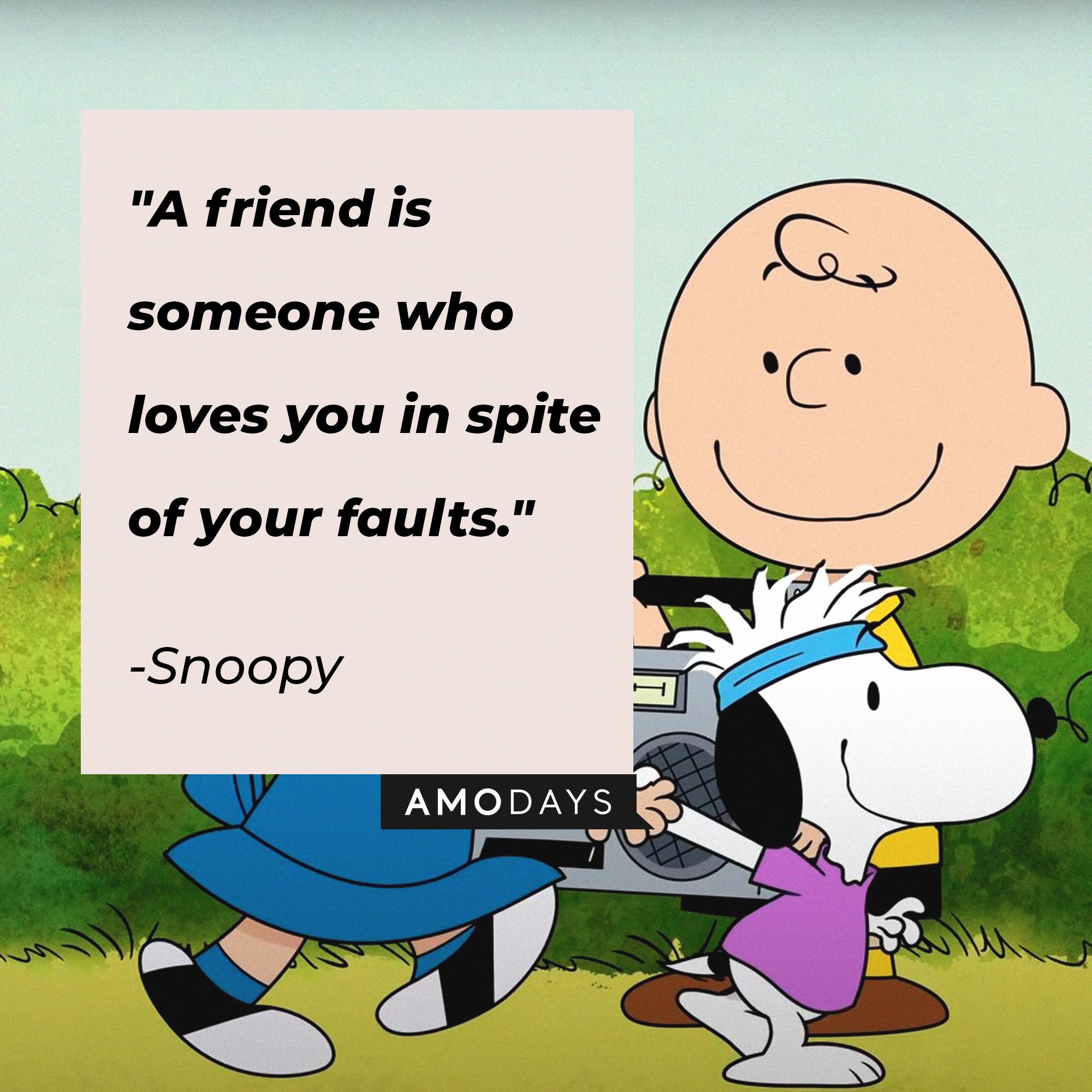 snoopy quotes on love
