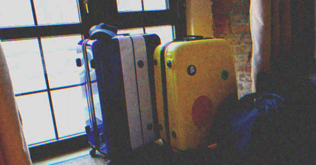 Suitcases on the doorstep | Source: Shutterstock