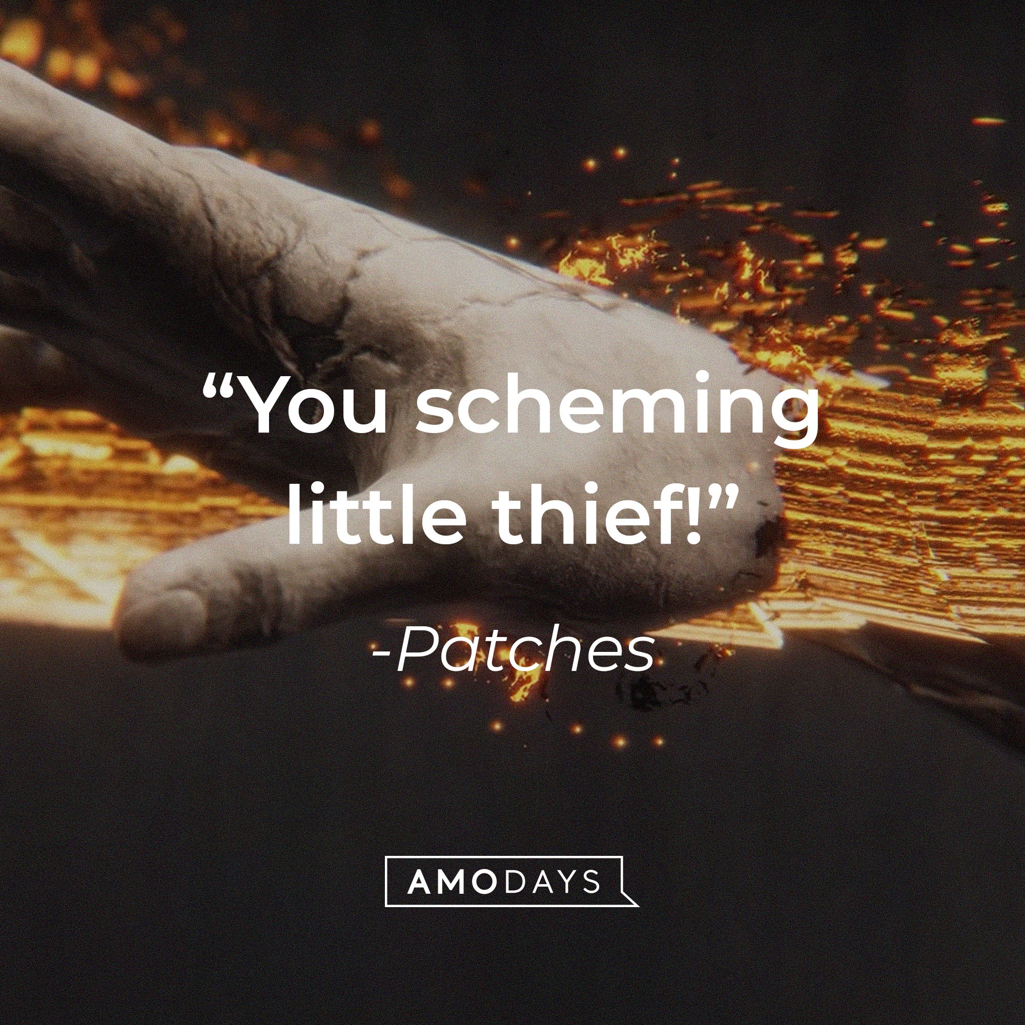 Patches’ quote: "You scheming little thief!" | Image: AmoDays